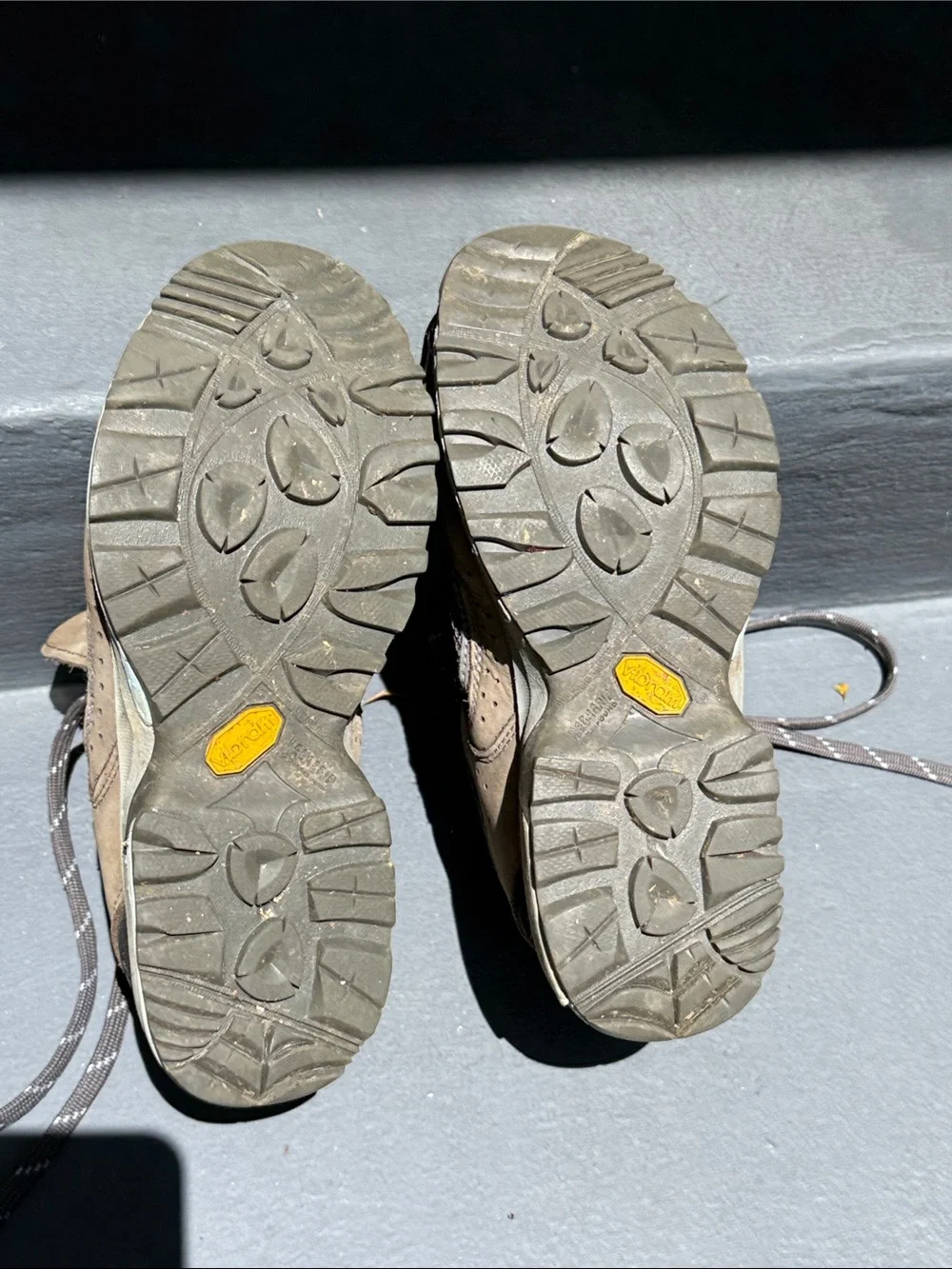 Women’s Vasque Tan and Gray Trail Boots